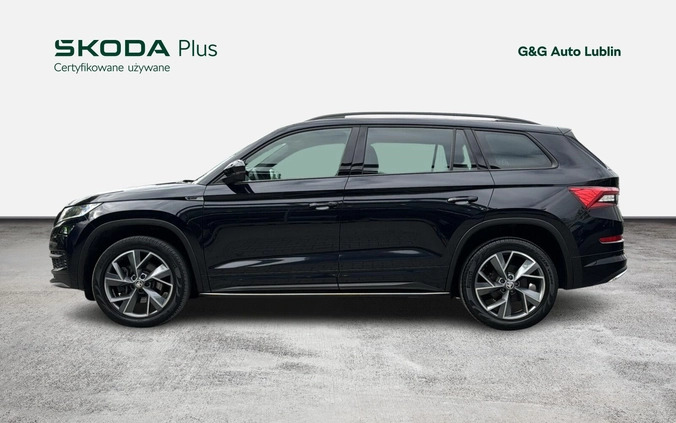 Skoda Kodiaq cena 149900 przebieg: 84841, rok produkcji 2020 z Jelenia Góra małe 631